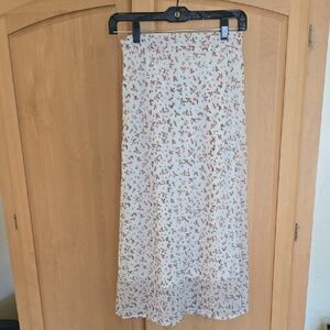 Floral Print Women's Skirt